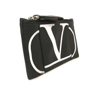 Valentino Garavani Black and White Card Holder